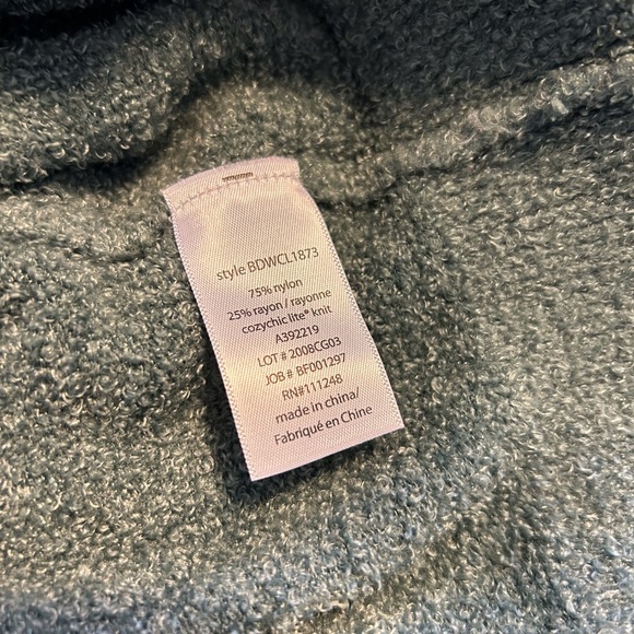 Barefoot Dreams Cozy Chic Lite Ribbed Collar Pullover - Picture 5 of 8